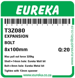 T3Z080 - Expansion Bolt -T3Z080_Label_T